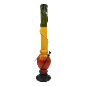 CHONGZ 50cm Rasta Twist Acrylic Bong