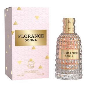 Milestone Florance Donna 100ml Rose Praline Leather Eau de Parfum