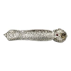 Ganesh Recycled Metal Incense Stick Stand Holder - Eco-Friendly Burner