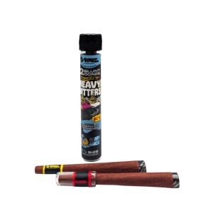 G-Rollz Heavy Hitters 1 1/4" Berry Baked Terpene Blunt Cones with Glass Tip