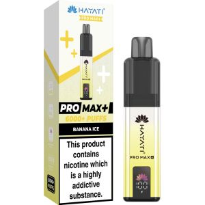 Hayati Pro Max Plus 6000 Puff Rechargeable Vape Kit - Digital Display