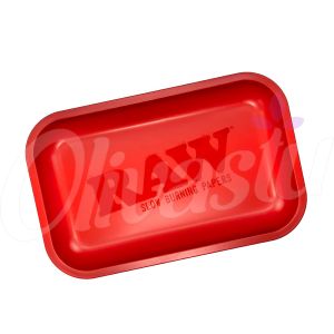 RAW Rolling Tray Small Murder Matte - Red 