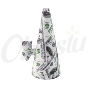Bounce! 'Coney X' Silicone Bong - Dollar Bill