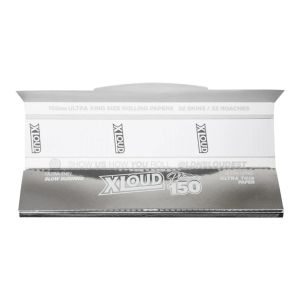 XLOUD Platinum 150mm XL Rolling Papers with Tips Ultra Thin Slow Burn