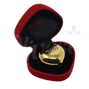 RAW Heart of Gold Glass Cone Holder