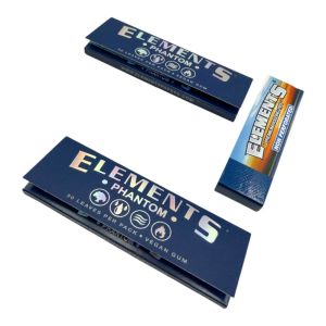 2 x Elements Phantom 1¼ Rolling Papers + 1 x Elements Tips Bundle