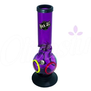 Kiick As Acrylic Bong Ice Pinch - Neon Grid - 30cm