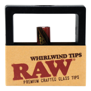 RAW Whirlwind Glass Filter Tip - Spiral Roach